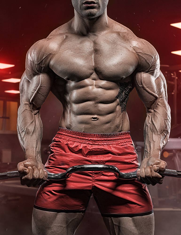 Muscle Rage Website Design Filler Image