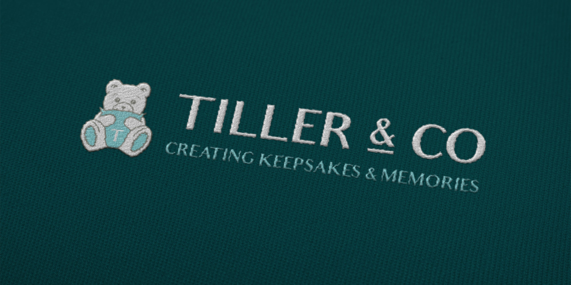 Tiller & Co Stitched Logo Design