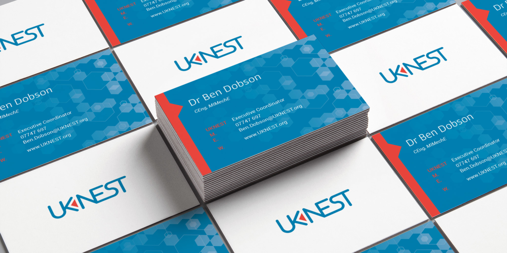 UK Nest Business Card Design