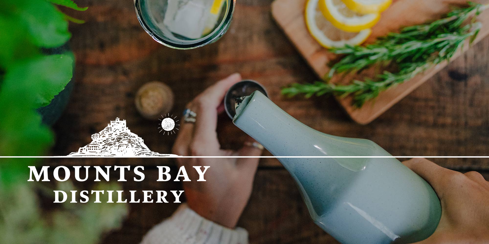 Mounts Bay Distillery Logo Design