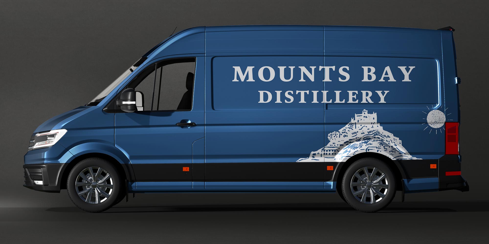 Mounts Bay Distillery Van Design